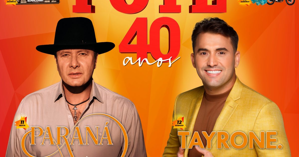 40ª Festa Cultural de Poté terá três dias de programação musical