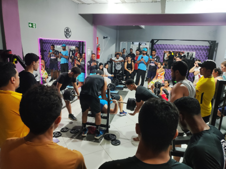 Campeonato de supino reúne atletas de três municípios em Novo Oriente de Minas