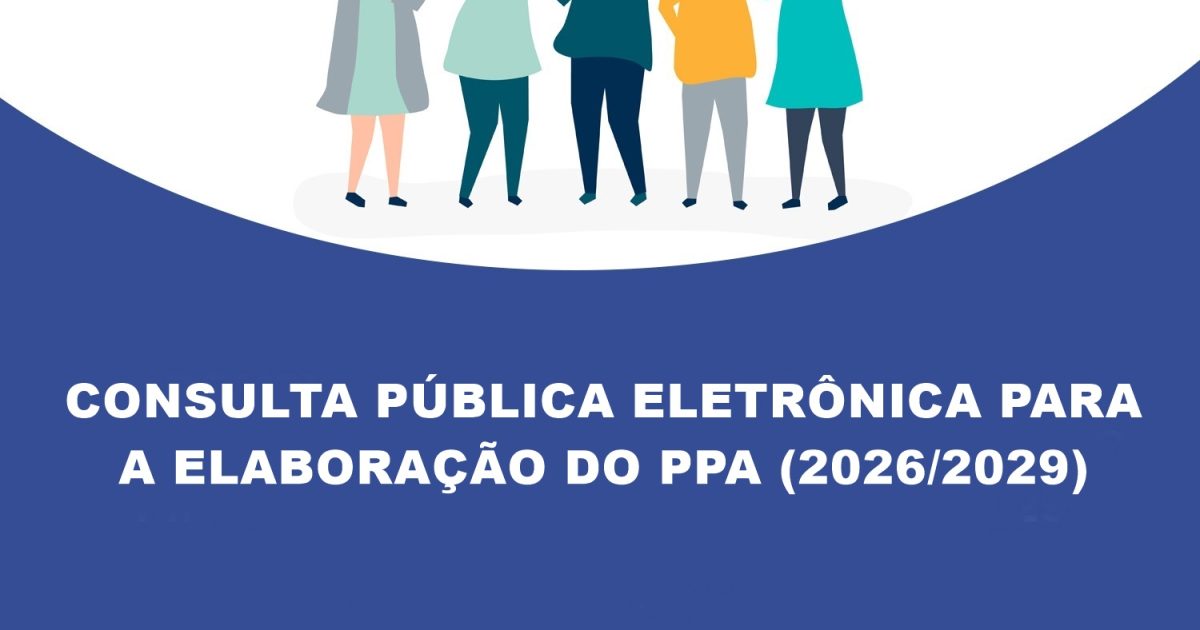 José Raydan abre consulta eletrônica para elaboração do PPA 2026–2029