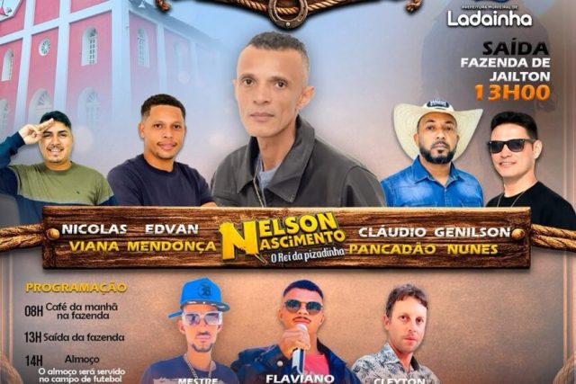 Ladainha prepara 21ª Cavalgada Cultural de Concórdia do Mucuri