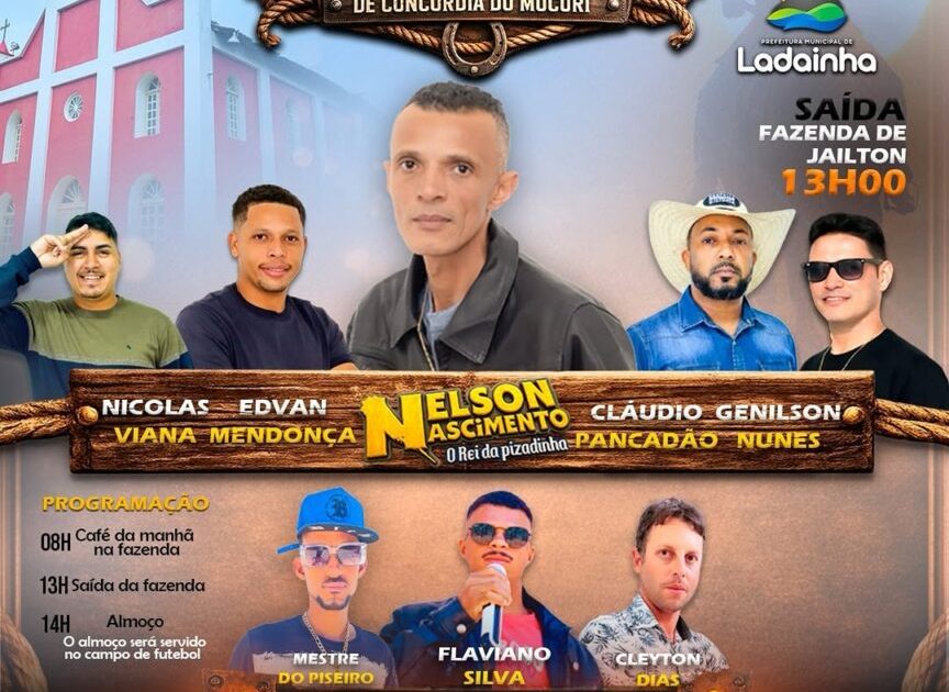 Ladainha prepara 21ª Cavalgada Cultural de Concórdia do Mucuri