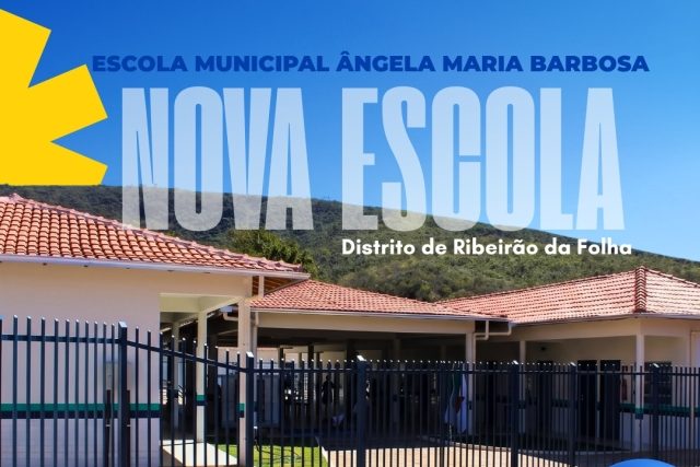 Minas Novas entrega nova escola no distrito de Ribeirão da Folha