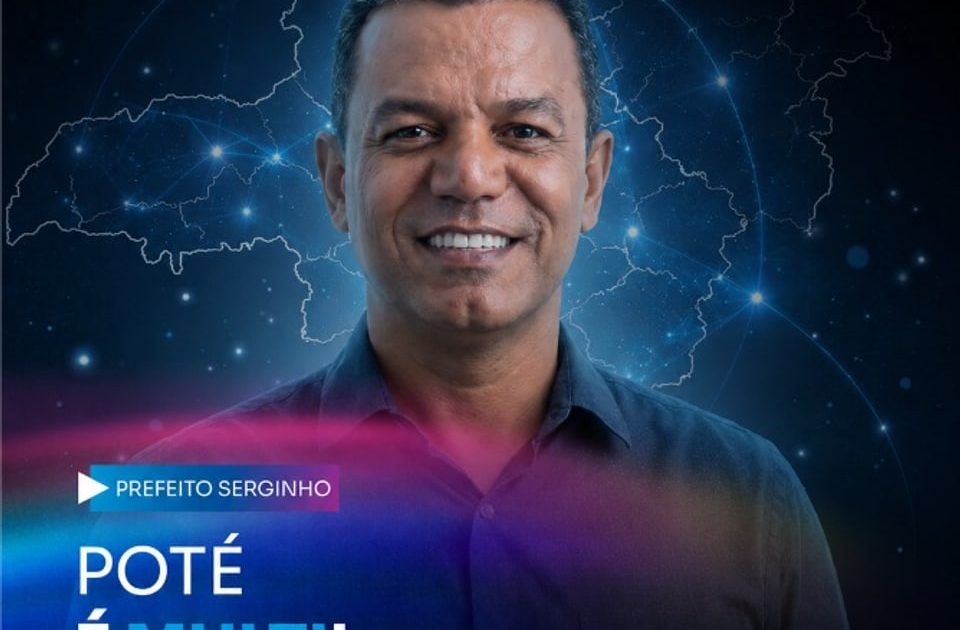 Poté segue no centro de uma região em movimento