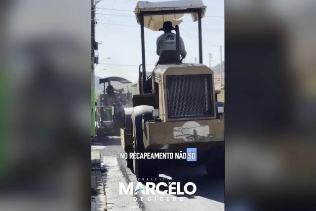 Recapeamento avança e transforma a infraestrutura de Ouro Verde de Minas
