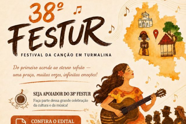 Turmalina abre seleção de apoiadores para o 38º Festur