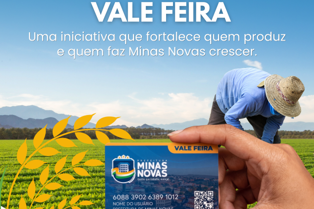 Vale-Feira paga R$ 40 por semana a servidores de Minas Novas