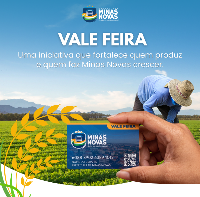 Vale-Feira paga R$ 40 por semana a servidores de Minas Novas